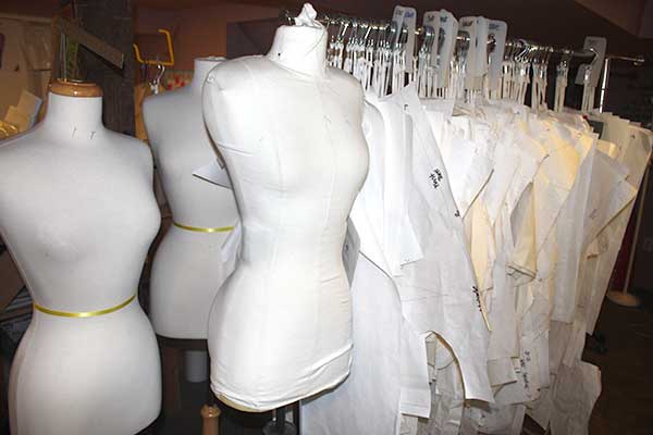Dress Forms and Pattern Rack